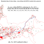 Bhunaksha map of new Kalay survey 165/1